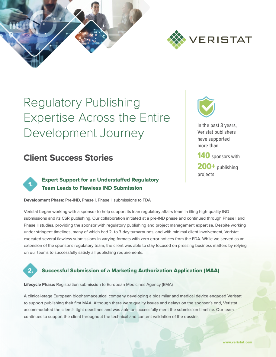 Regulatory Publishing Expertise